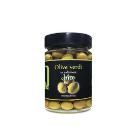 Olives Vertes En Saumure Bio G Schietse