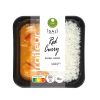 Gambas curry rouge + riz 4x350g