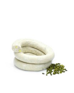 Boudin blanc avec pistaches