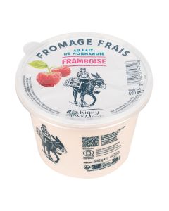 Verse kaas met frambozen 6x500g