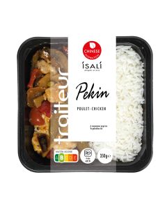 Poulet peking + riz 4x350g