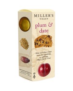 Miller Toast Plum & Date 100g