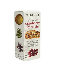 Miller toast GFcranberry&raisin6st