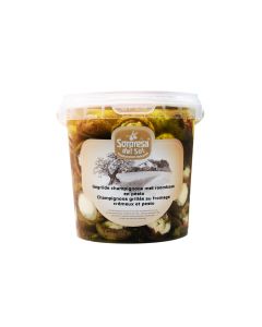 Gegrilde champ.roomkaas&pesto 700g