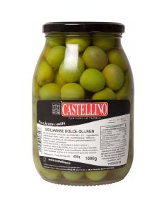Olives vertes avec noyau 6x1kg