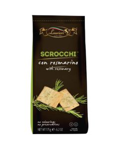Scrocchi cracker romarin 6x175g