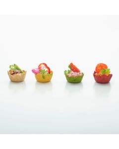 Veggie cups assort. (24pc) 4x85g