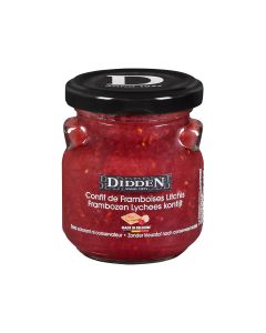 Frambozen lychees knofijt 6x150g