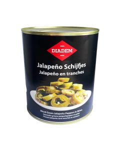 Gesn. Groene Jalapenos Blik 6x3kg