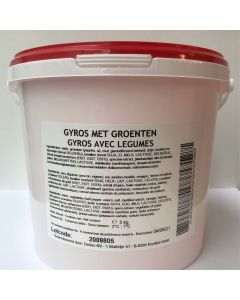 Sauce Gyros aux légumes 5kg