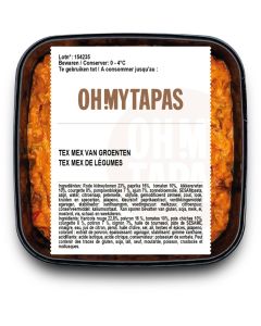 Tex mex de légumes 0.6kg