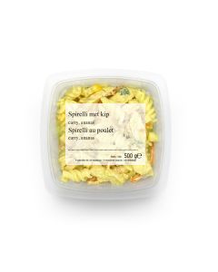 Spirelli curry/kip/anan+roz 4x500g