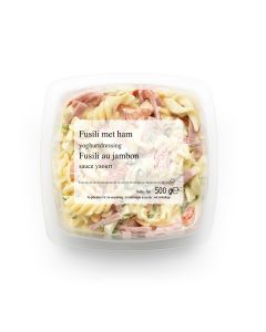 Fusilli yoghurtdressing ham 4x500g