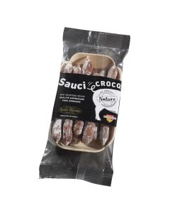 Sauci crocq natuur 10x80g