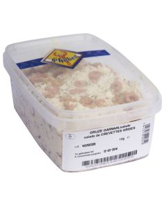 Salade crevettes grises 1kg St-Hub.