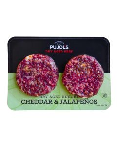 Dry aged jalapeno burger 10x2x110g