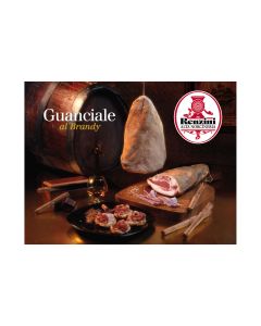 Guanciale 'joue porc'al Brandy