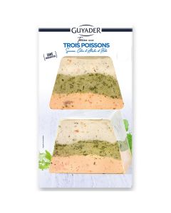 Drie-vissen terrine 1.6kg